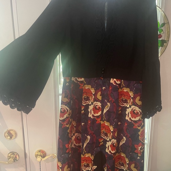 ModCloth x Anna Sui size 18 retro maxi dress - Picture 2 of 6